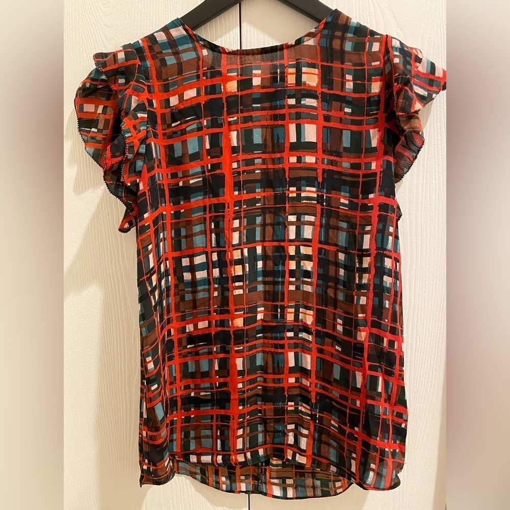 Philosophy Republic Clothing Multicolor Flutter Sleeve XS